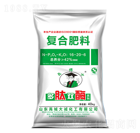 多肽多酶復合肥料16-20-6-民博士-聚農生物