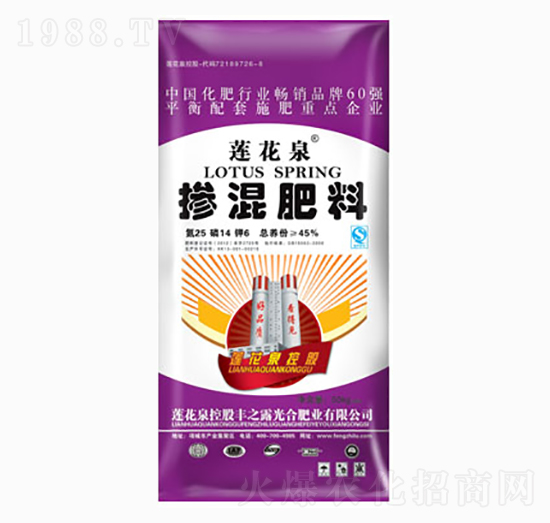 摻混肥料25-14-6-蓮花泉-豐之露光合
