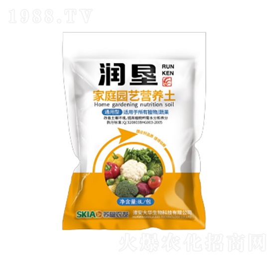家庭園藝營(yíng)養(yǎng)土-潤(rùn)墾-大華生物