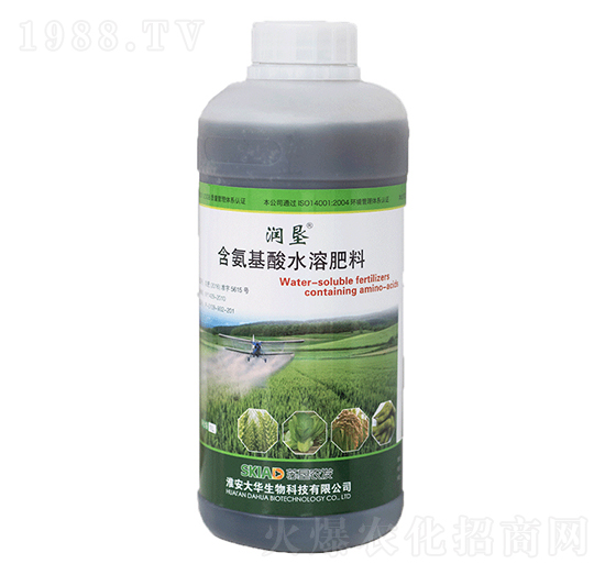 含氨基酸水溶肥料-潤(rùn)墾-大華生物