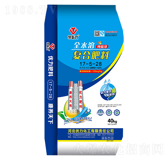 純硫基復合肥料17-5-28-聚優(yōu)力-優(yōu)力化工