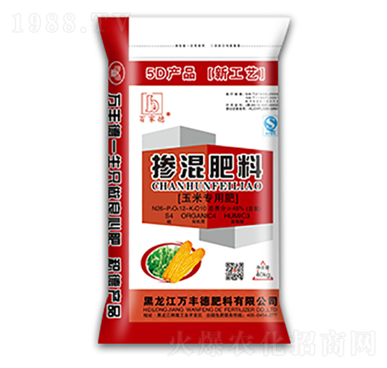玉米專(zhuān)用摻混肥料26-12-10-萬(wàn)豐德