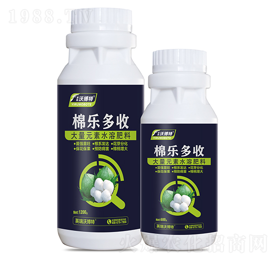 大量元素水溶肥料-棉樂(lè)多收-英瑞沃博特