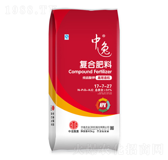 復合肥料17-7-27-中逸農(nóng)業(yè)