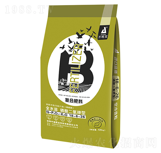 香蕉專(zhuān)用復(fù)合肥18-6-26-中盛肥業(yè)