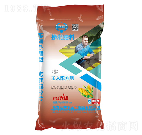 玉米配方摻混肥料26-10-10-中農圣豐