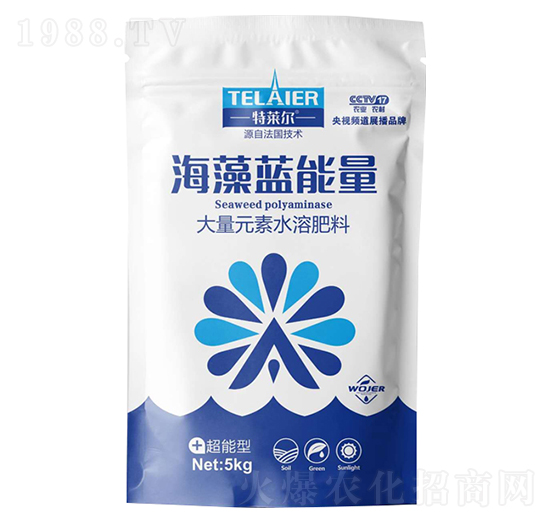 海藻藍能量大量元素水溶肥料-特萊爾