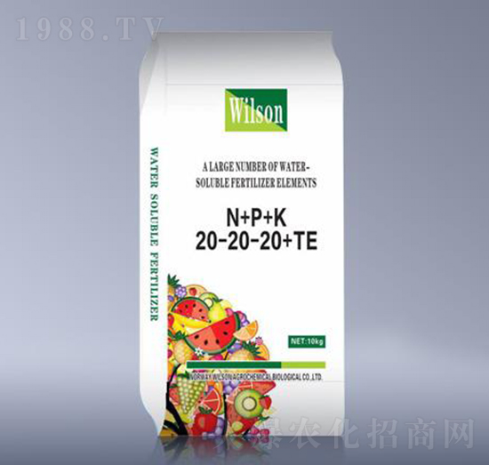 10kg大量元素水溶肥20-20-20+TE-龍燈