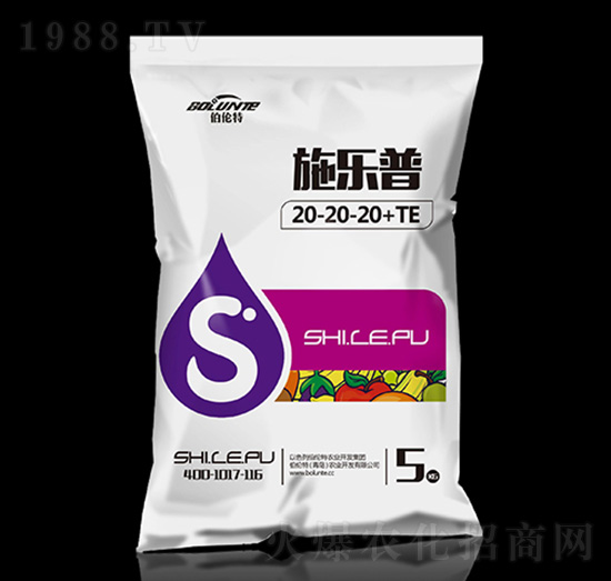 施樂(lè)普大量元素水溶肥料20-20-20+TE-伯倫特