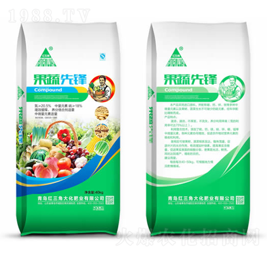 硫酸鉀復合肥料-果蔬先鋒-紅三角大化