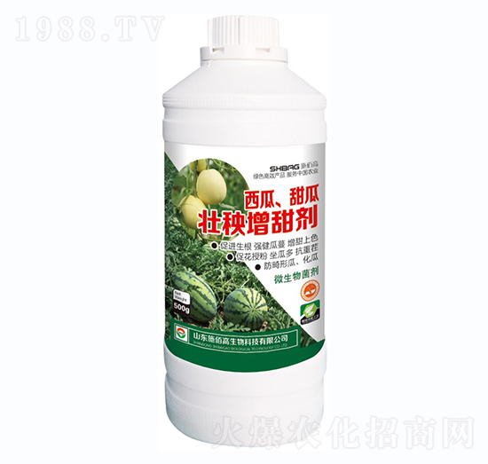 西瓜甜瓜壯秧增甜劑-施佰高