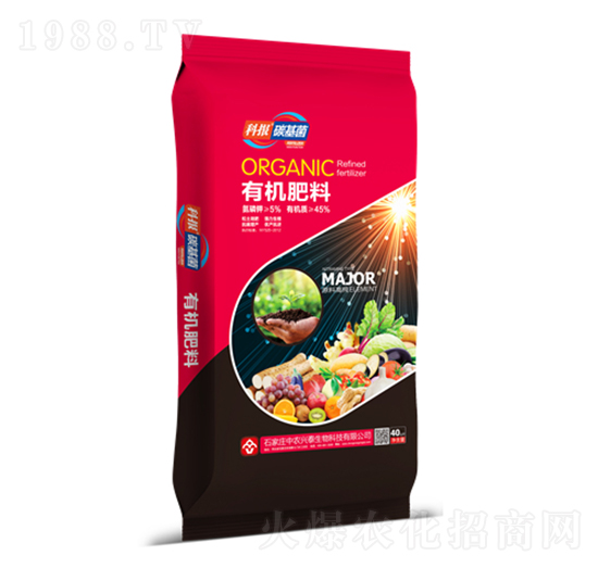 40kg科報碳基菌有機肥料-中農(nóng)興泰