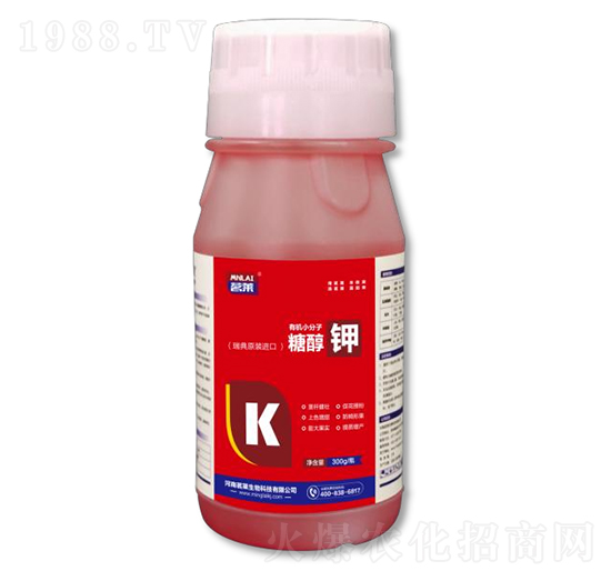 300g有機小分子糖醇鉀-茗萊