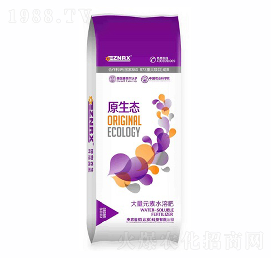 大量元素水溶肥料10-40-26+TE-原生態(tài)-華農(nóng)祥瑞