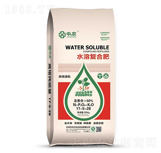 水溶復合肥17-5-28-中億農(nóng)