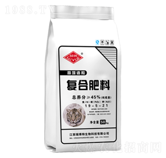 高塔造粒復合肥料19-5-21-綠悅-瑞博特