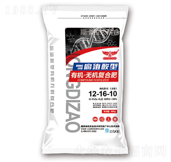 腐殖酸型有機無機復(fù)合肥料12-16-10-富農(nóng)科技