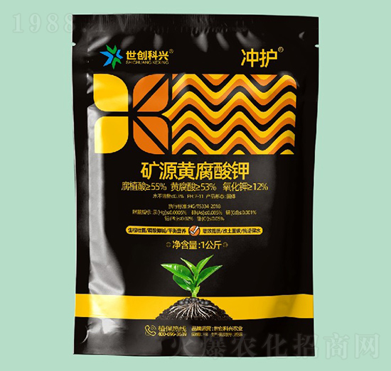 礦源黃腐酸鉀-沖護-世創(chuàng)科興