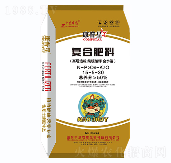復合肥料15-5-30-康普星-中墾農(nóng)恩