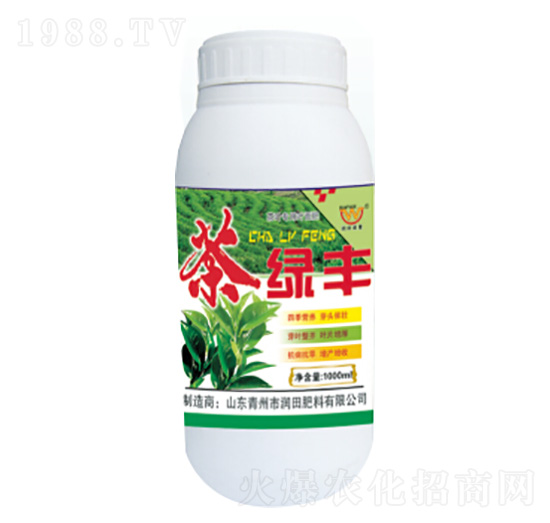 瓶裝茶綠豐葉面肥-潤田肥料