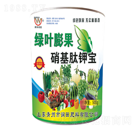 綠葉膨果硝基肽鉀寶-潤田肥料