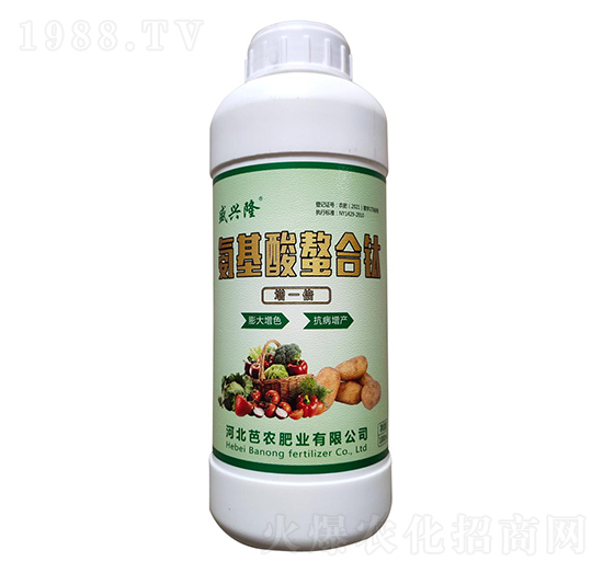 1000毫升氨基酸螯合鈦-芭農(nóng)肥業(yè)