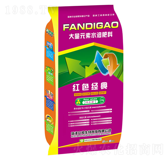 大量元素水溶肥料12-6-42-紅色經典-立邦生物