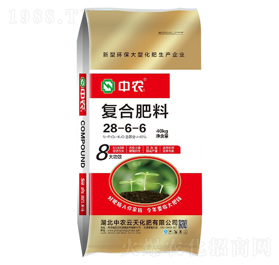 復合肥料28-6-6-中農(nóng)云天