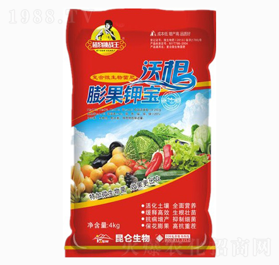 復(fù)合微生物菌肥-沃根膨果鉀寶-愛普達