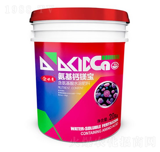 含氨基酸水溶肥料-氨基鈣鎂寶-金必來生物