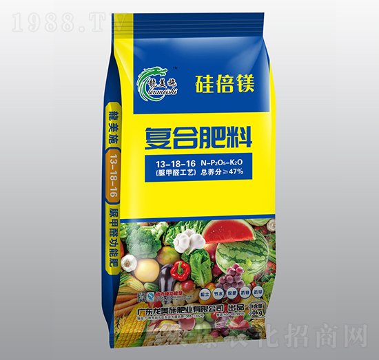 脲甲醛復(fù)合肥料13-18-16-硅倍鎂-龍美施