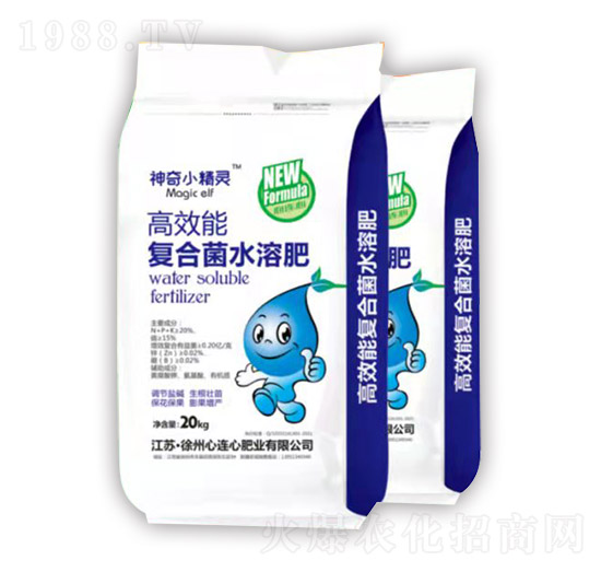 高效能復合菌水溶肥-神奇小精靈-心連心