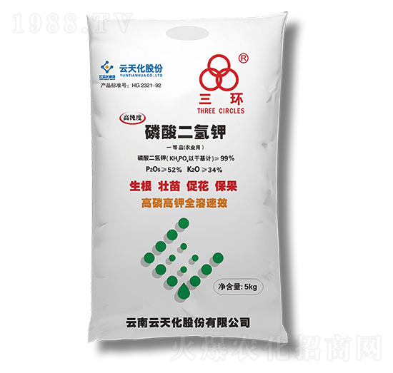 磷酸二氫鉀0-52-34-云天化
