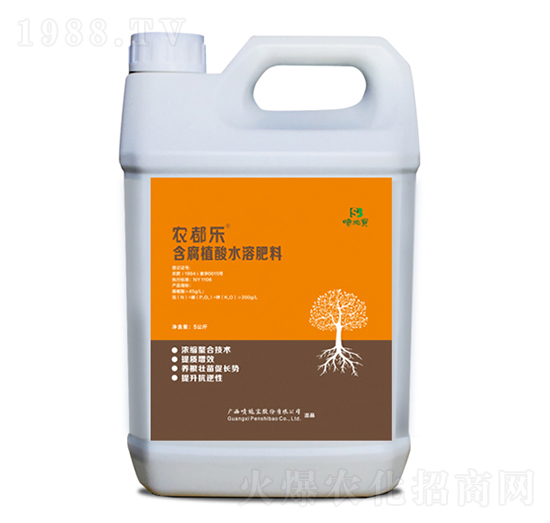 5公斤含腐值酸水溶肥料-農(nóng)都樂(lè)-噴施寶