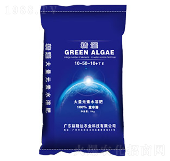 精灌大量元素水溶肥10-50-10+TE-裕隆達