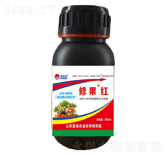 200ml微生物菌劑-修果紅-藍海