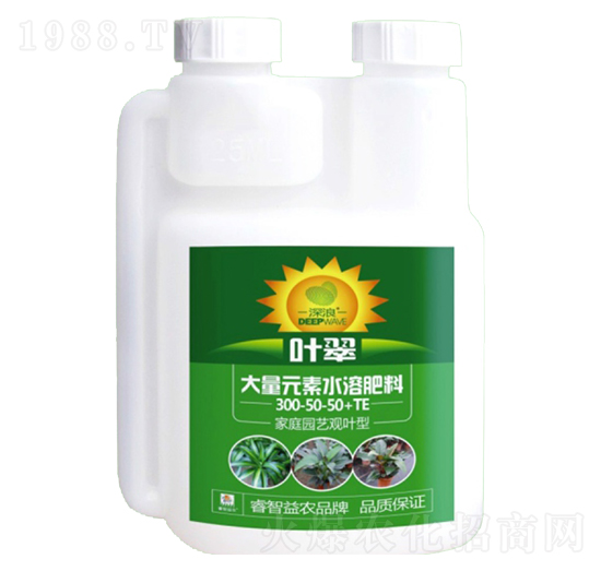 大量元素水溶肥300-50-50+TE-葉翠-睿智益農