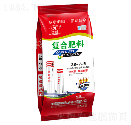 玉米高塔復(fù)合肥料28-7-5-豫糧肥業(yè)