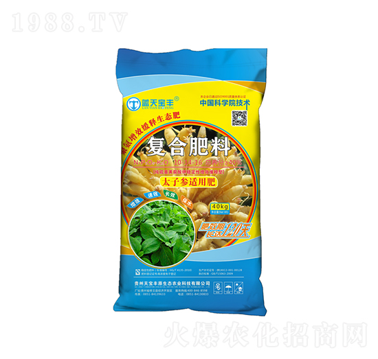 太子參適用復(fù)合肥料10-14-16-天寶豐原