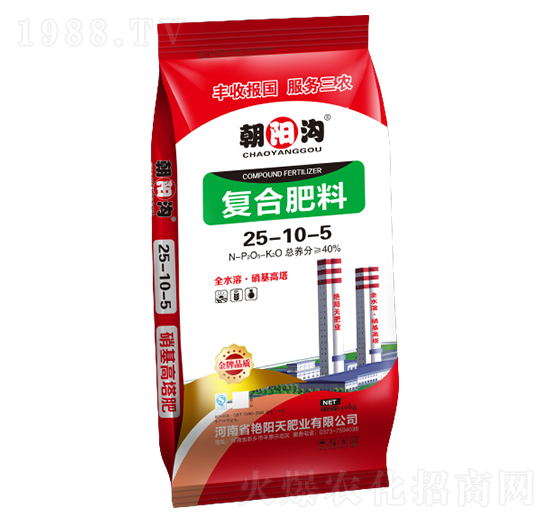 玉米高塔復(fù)合肥25-10-5-朝陽(yáng)溝-艷陽(yáng)天肥業(yè)