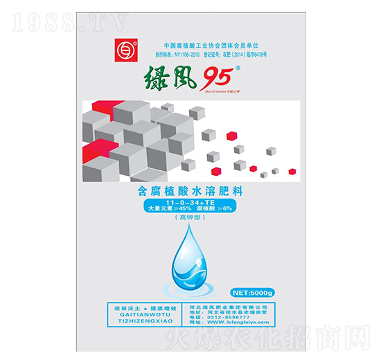 含腐殖酸水溶有機肥11-0-34+TE-總動源農業(yè)