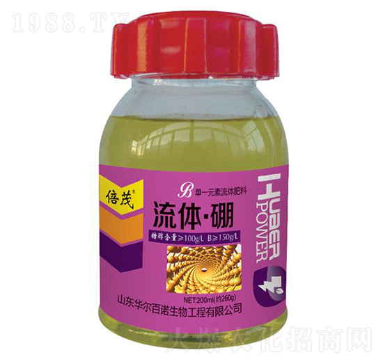 單一元素肥-倍茂流體硼-華爾百諾