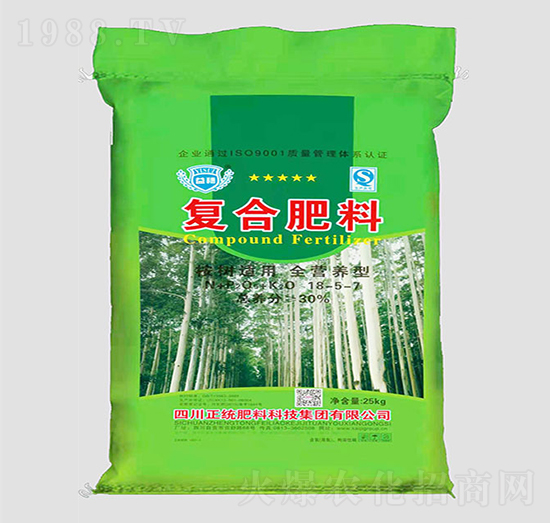 桉樹(shù)適用復(fù)合肥料18-5-7-凱基化工
