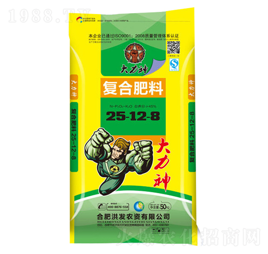 大力神復合肥料25-12-8-東星