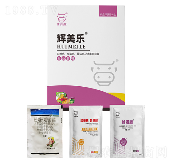 白粉病、炭疽病、蔓枯病及葉斑病套餐-輝美樂-正華力致