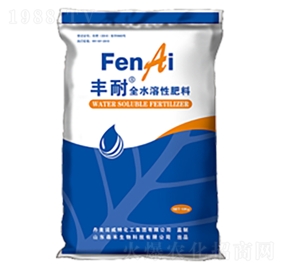 全水溶性肥料7-12-40+TE-豐耐-森禾生物