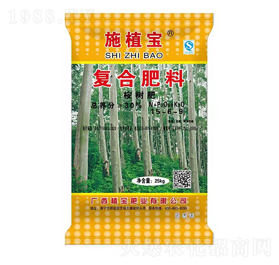 桉樹肥復混肥料15-6-9-施植寶-沃密碼