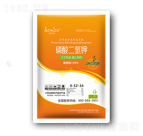 膨化閃溶磷酸二氫鉀0-52-34-希斯倫