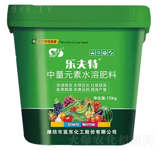10kg中量元素水溶肥料-樂夫特-亞東化工