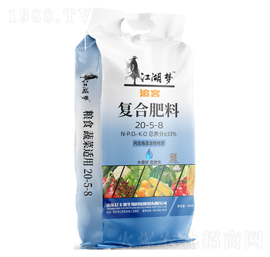 復(fù)合肥料20-5-8-江湖夢(mèng)-百田